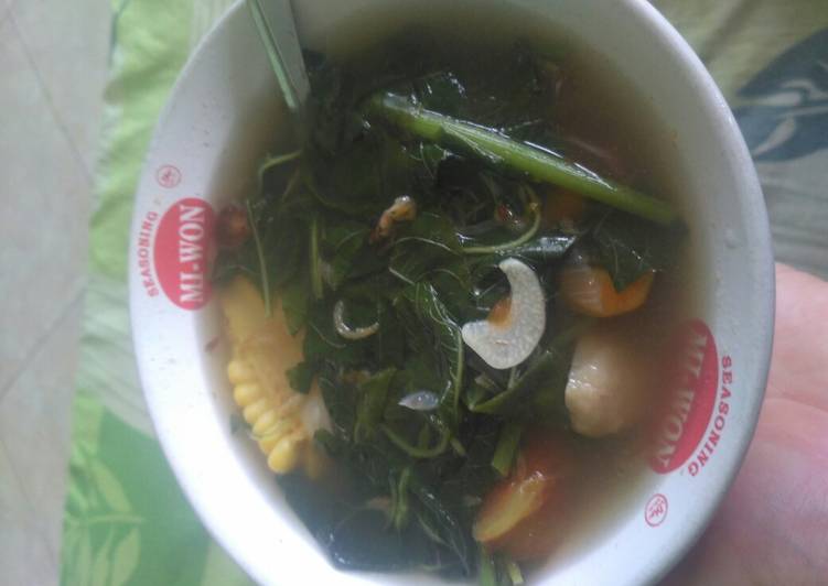 Bumbu Membuat Sayur bening bayam, Enak Banget