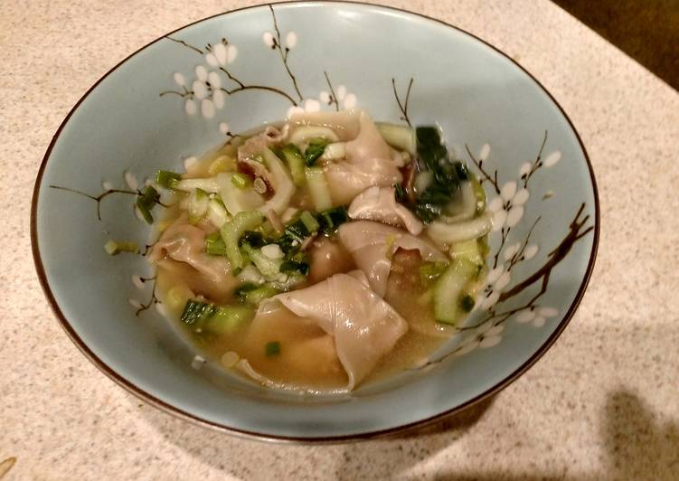 Steps to Make Any-night-of-the-week Shrimp Wonton Soup
