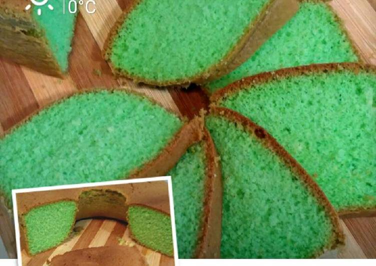 Resep Sponge cake pandan lembut(buat pemula wajib di coba) Anti Gagal