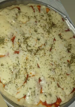Una foto de Pizza casera!!! 🍕🍕🍕