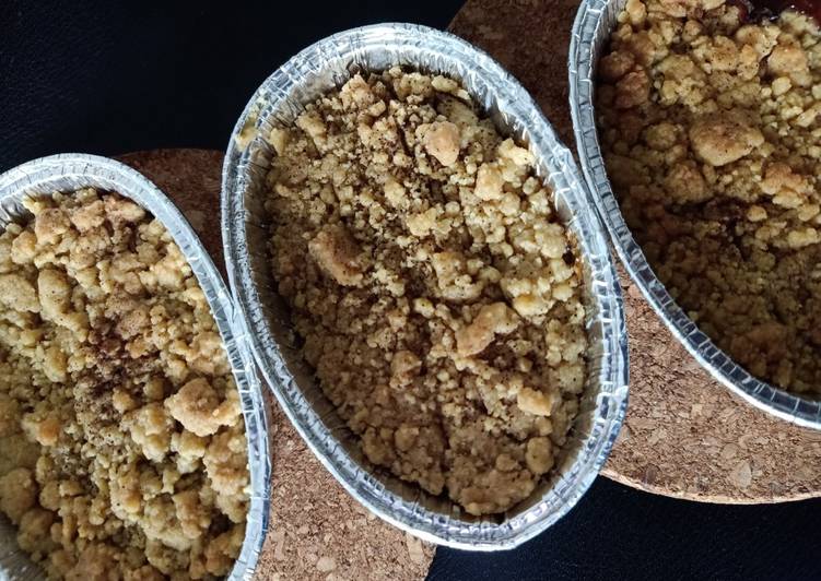 Apple crumble