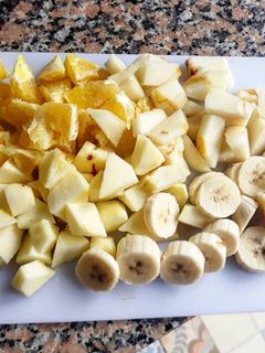 Una foto de Ensalada de frutas