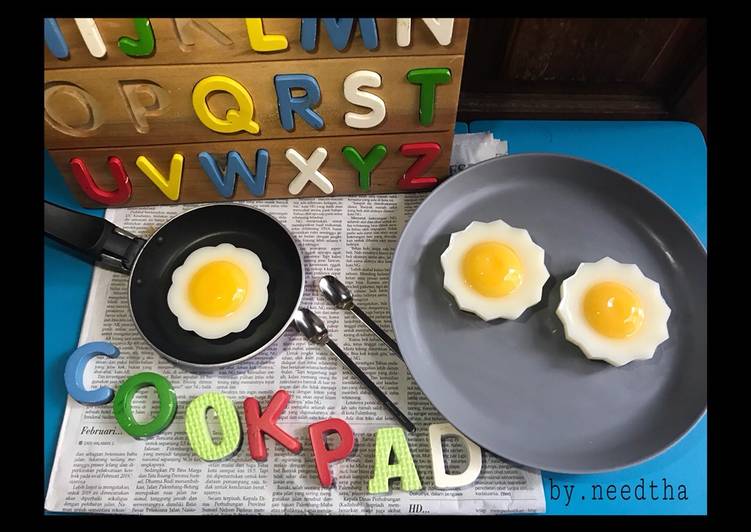 Puding Telur Ceplok