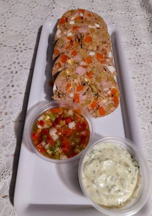 Una foto de Pollo primavera