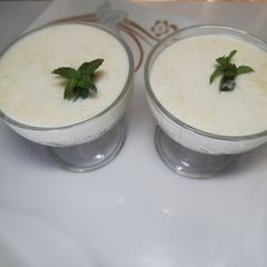 Couscous pudding A picture of Couscous pudding.