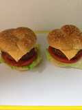 Pan con Hamburguesas Clásica!!