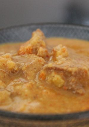 A picture of Raw Jackfruit Curry.
