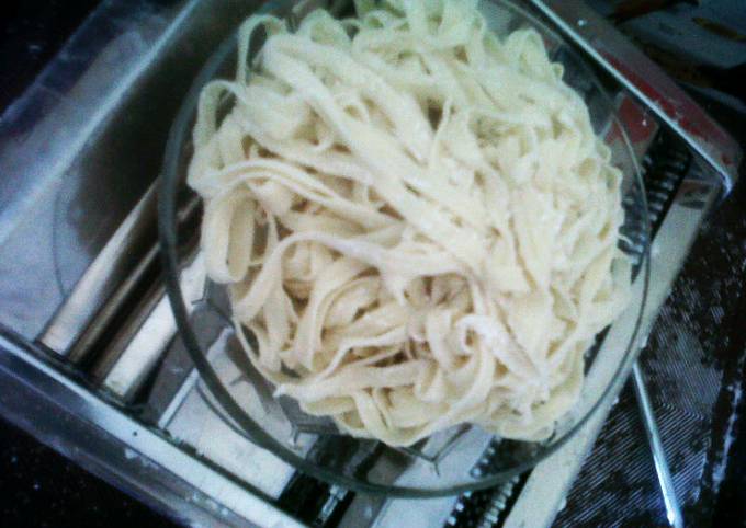 Resep Fresh mie homemade kenyal, Enak
