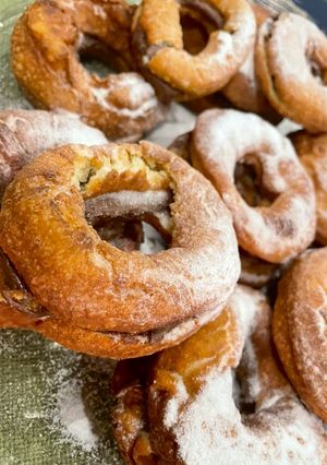 Une photo de Donut revisité au nutella