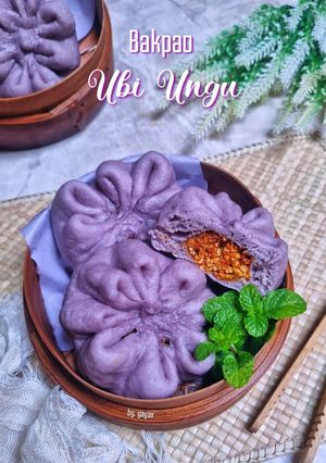 Foto resep Bakpao Ubi Ungu