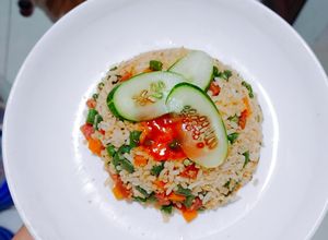 Hình của món Cơm chiên dọn tủ lạnh.