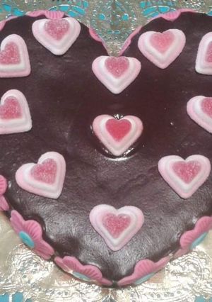 Foto principal de Brownie de chocolate con nueces y cubierto de ganaché