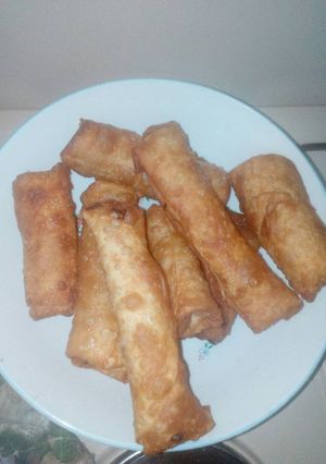A picture of Spring rolls.