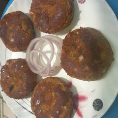 A picture of Soya chunk Kabab.