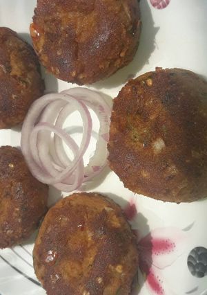A picture of Soya chunk Kabab.
