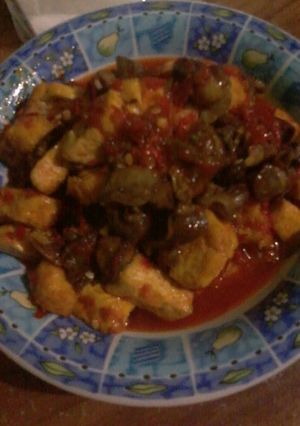 Foto resep Tahu ampela bumbu merah