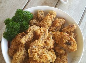 Foto resep Ayam goreng tepung...the best ‼️ No ribet, crispy nya awet dan tidak keras 👍🏻