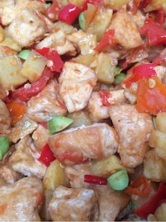Foto resep Sambal tahu kentang petai