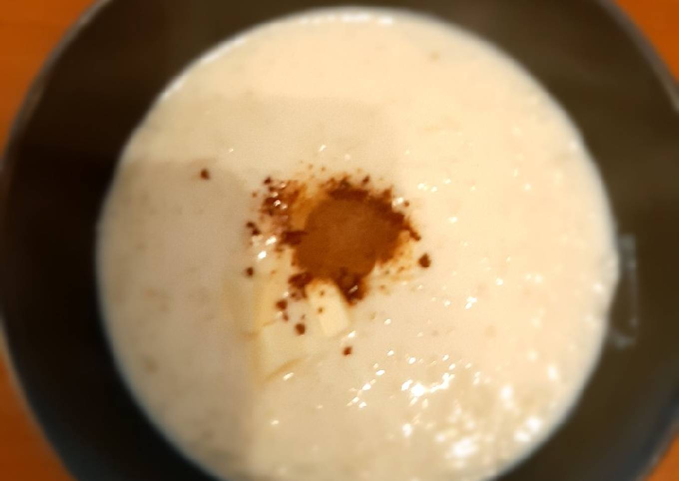 Arroz con leche.