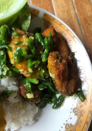 Foto resep Ayam cabe ijo simpel