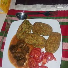 A picture of Meat balls.