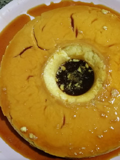 Una foto de Flan casero