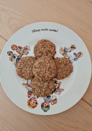 Una foto de Galletas de banana naturalmente dulces con 3 ingredientes base