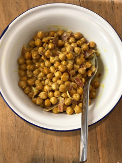 Une photo de Pois chiches à l’indienne