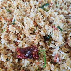 A picture of Tomato rice.