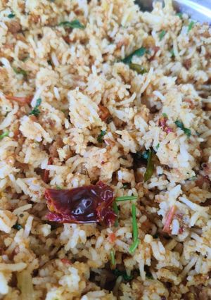 A picture of Tomato rice.
