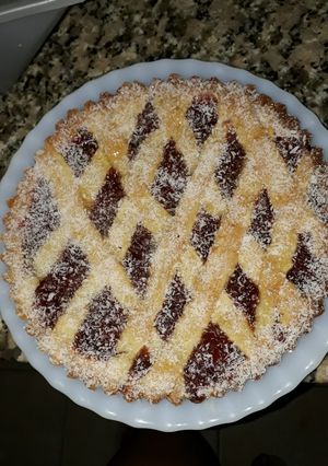 Una foto de Pasta frola de membrillo