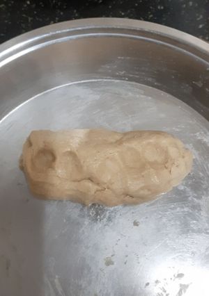 A picture of Basic Chapati / Paratha dough using soya milk.