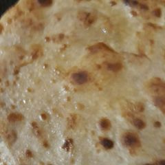 A picture of Deesi ghee ka partha.