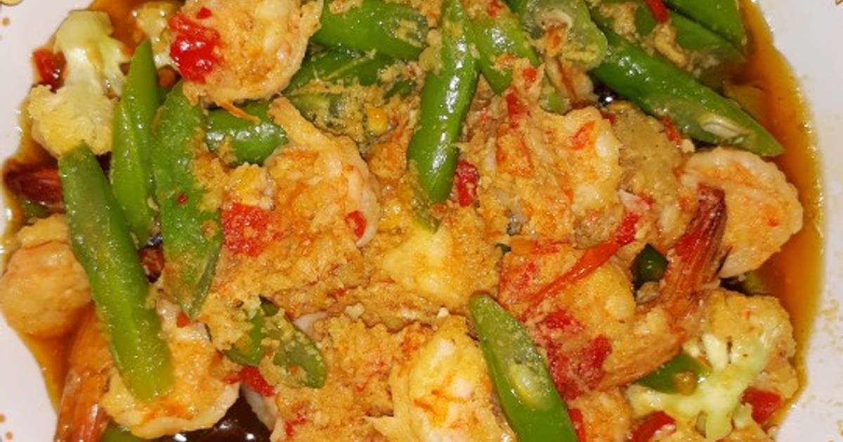 Resep Tumis Buncis Kembang Kol Udang Oleh Alifia Riscki Cookpad