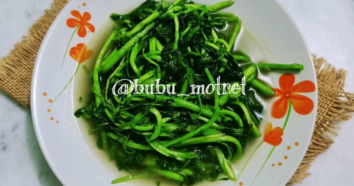 Resep Cah Simple Selada Air Berkuah Wijen Oleh Bubu Muthia Cookpad