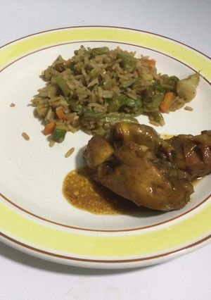 Una foto de Pollo al lemon grass (vietnamita)