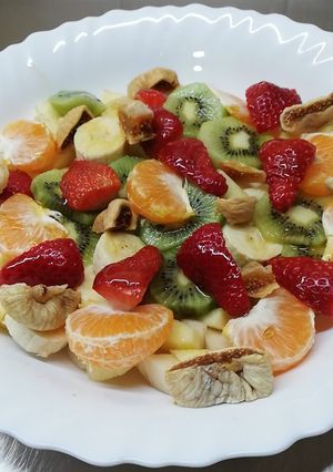 Φωτογραφία της συνταγής Φρουτοσαλάτα 🍓🍌🍎🥝