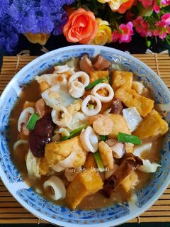 Foto resep Mun tahu seafood