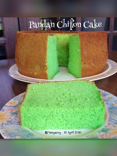 Foto resep Pandan Chiffon Cake