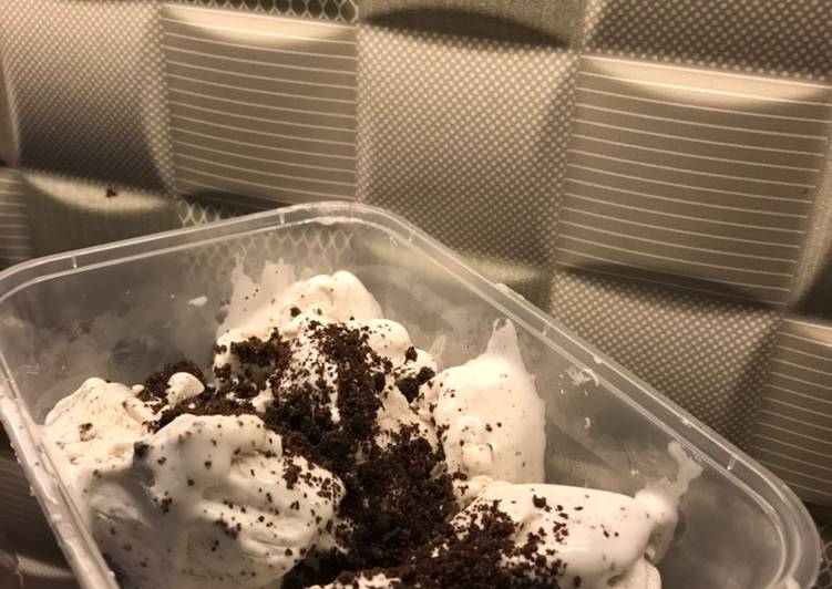 Resep Es krim oreo Jadi, Enak Banget