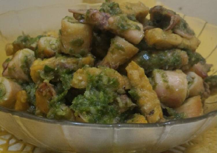 Resep Tumis cumis tempe cabai hijau Anti Gagal