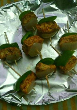 A picture of Paneer tikka.