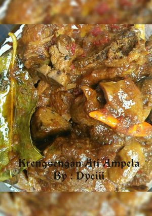 Foto resep Krengsengan Ati Ampela