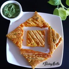 A picture of Grill Besan-Bread Toast.