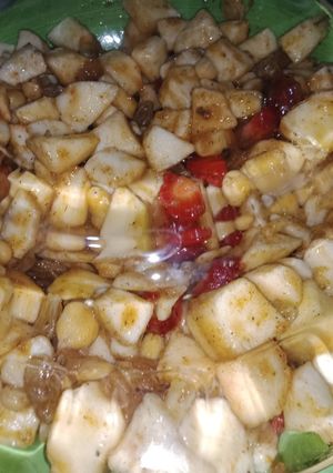 A picture of Mix fruit chat.