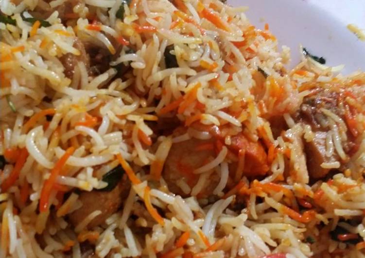 How to Prepare Favorite Chicken Dum biryani