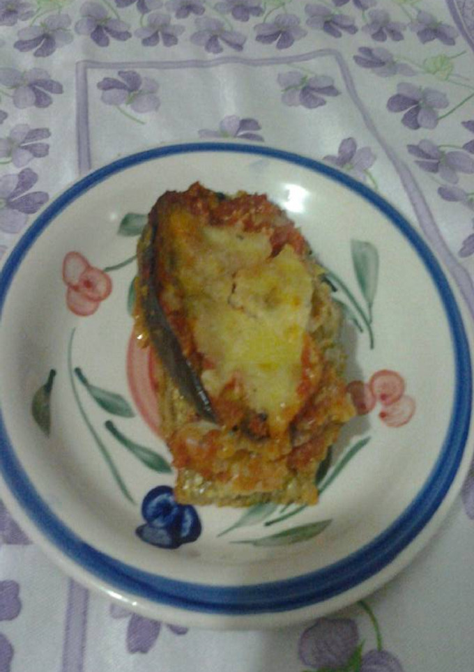 Una foto de Pasticho de berenjena