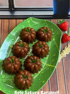Foto resep Bolu Sakura Karamel
