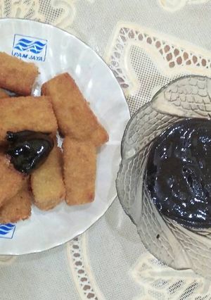 Foto resep Nugget pisang cocol saus coklat