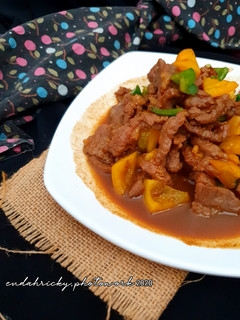 Foto resep Daging Kecap Paprika